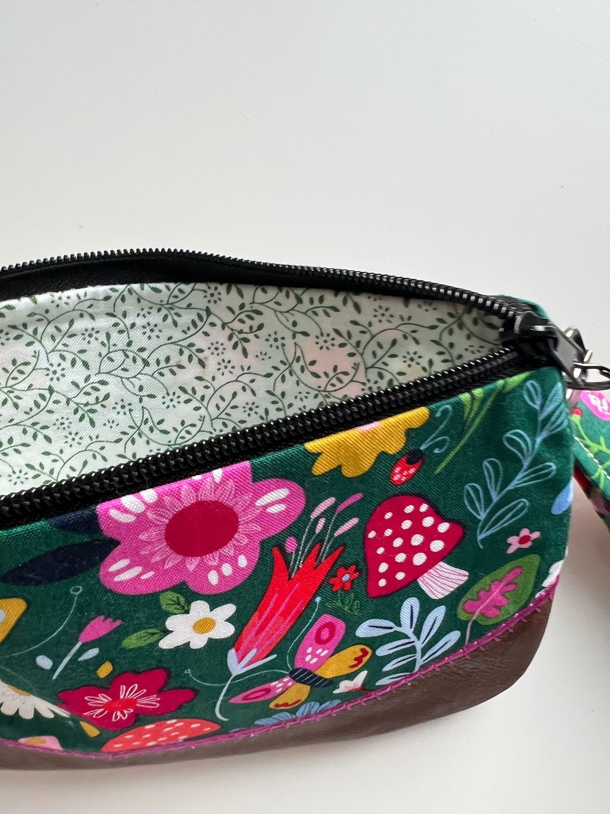 Sister You Keep Me Wristlet with Removable Strap • DMB Inspired • Embroidered Floral Pouch • Bag