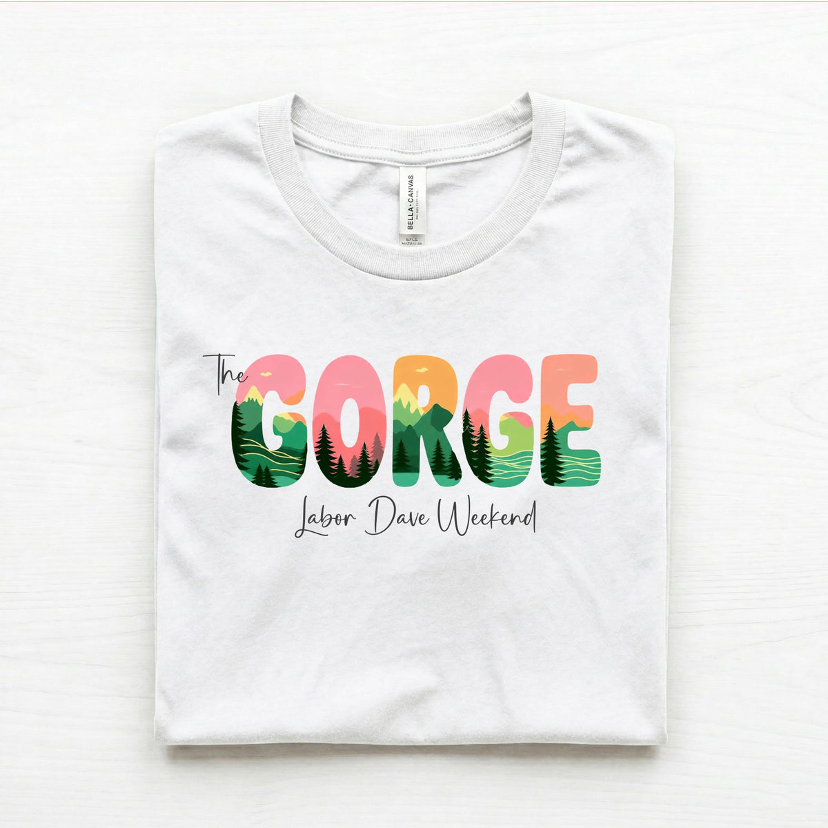 Labor Dave Weekend 2026 GORGE Unisex T-Shirt