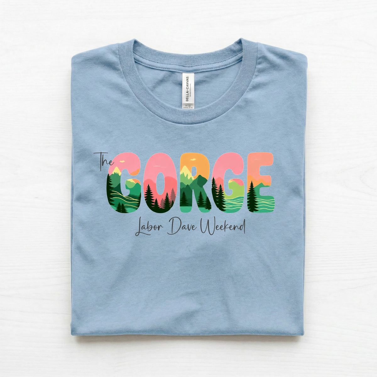 Labor Dave Weekend 2026 GORGE Unisex T-Shirt