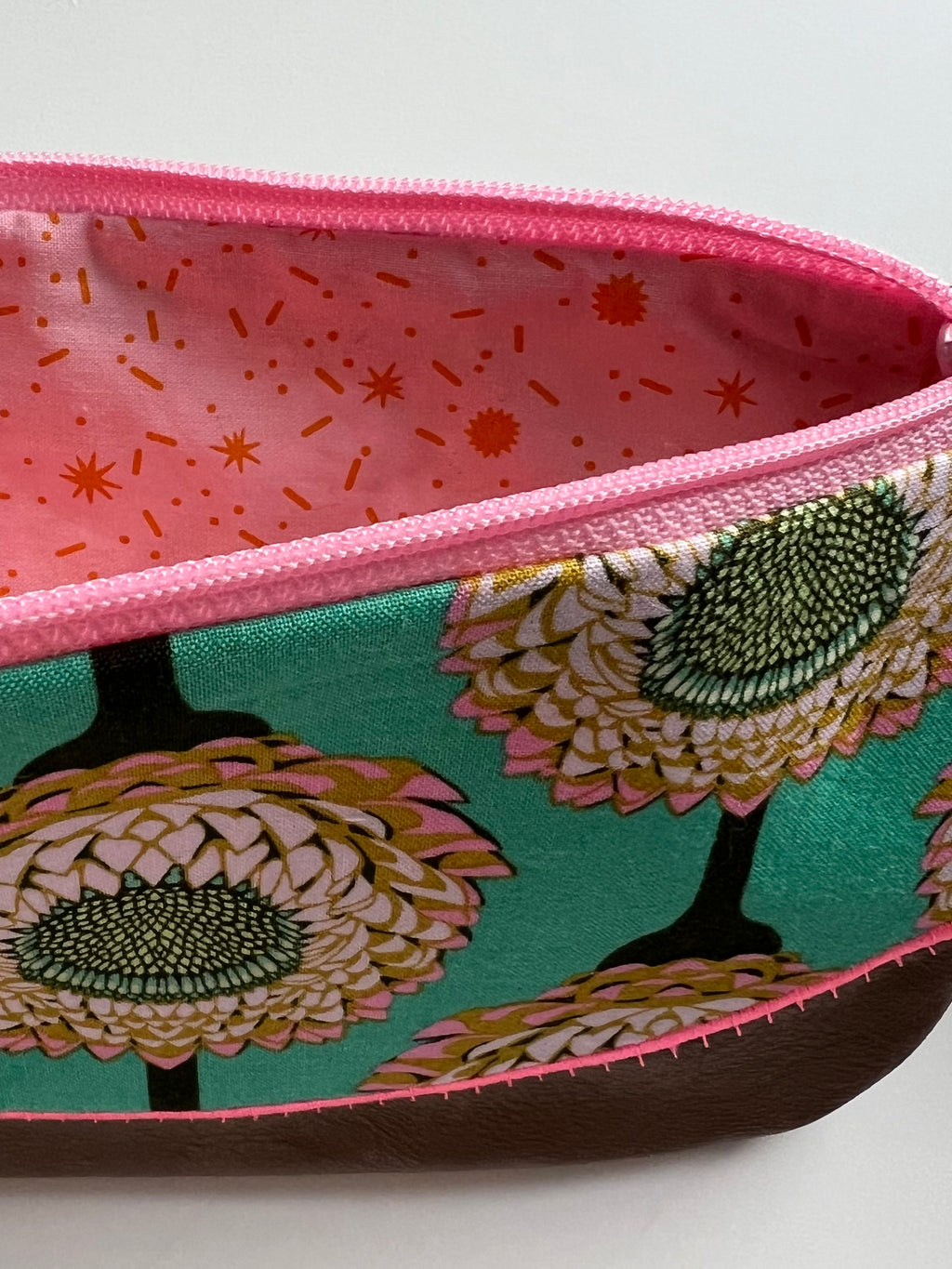 Rapunzel Wristlet with Removable Strap • DMB Inspired • Embroidered Floral Pouch • Bag