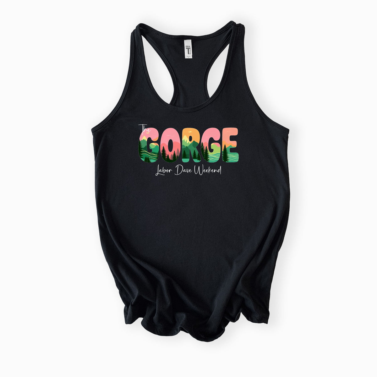 Labor Dave Weekend 2026 GORGE • Women's Racerback Tank