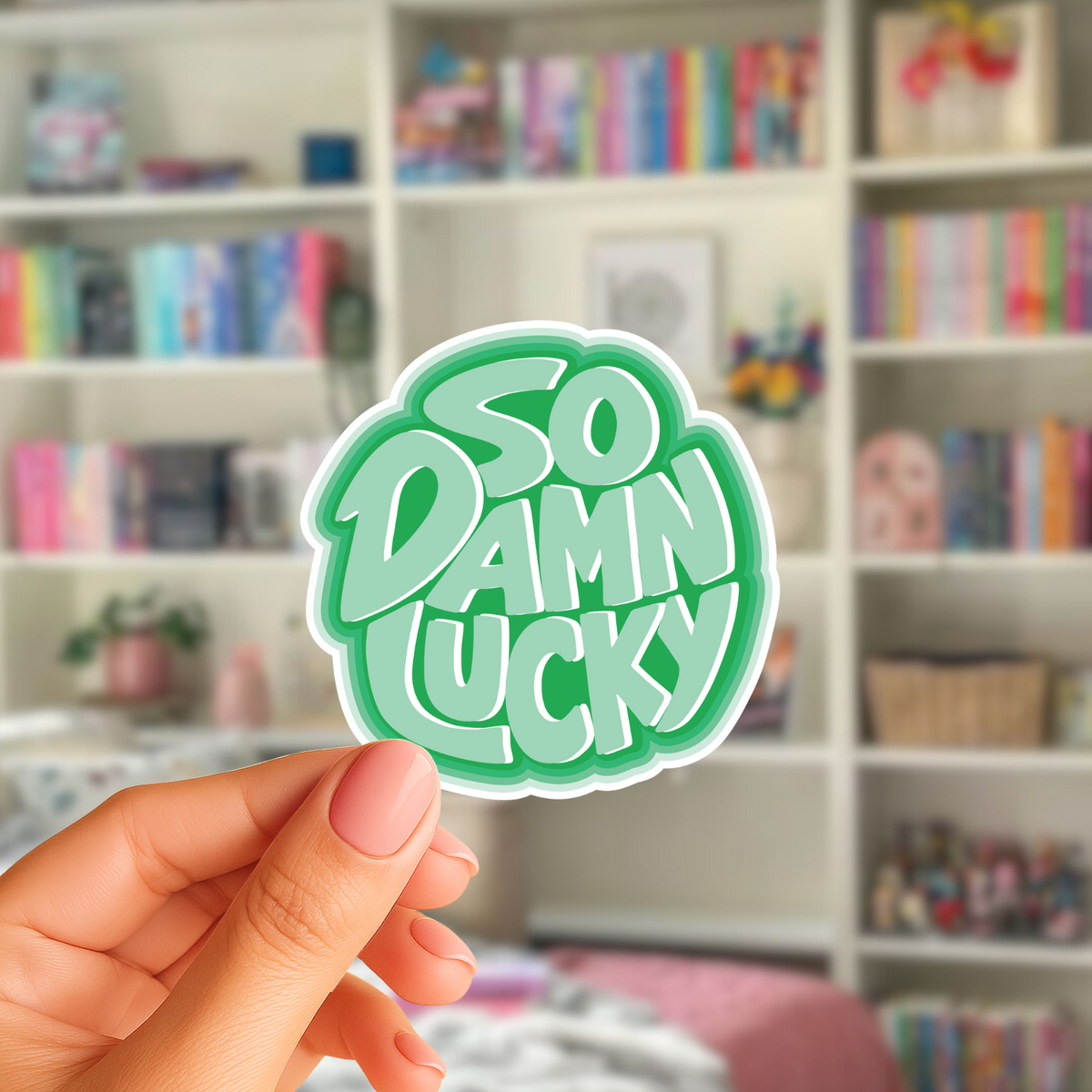 So Damn Lucky • Sticker • DMB Inspired