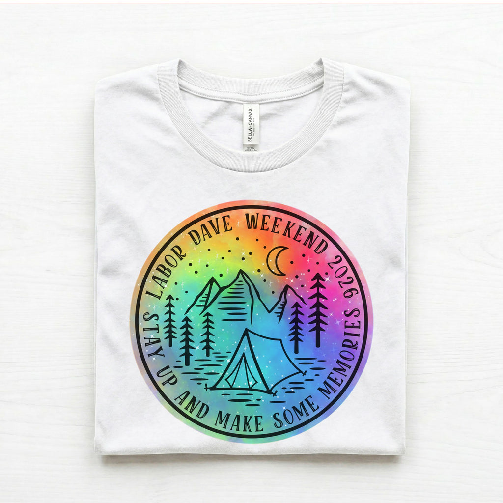 Watercolor Labor Dave Weekend 2026 GORGE Unisex T-Shirt