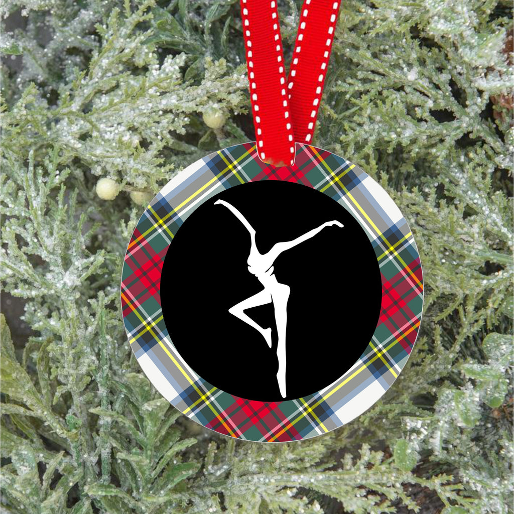 Plaid FD Ornament