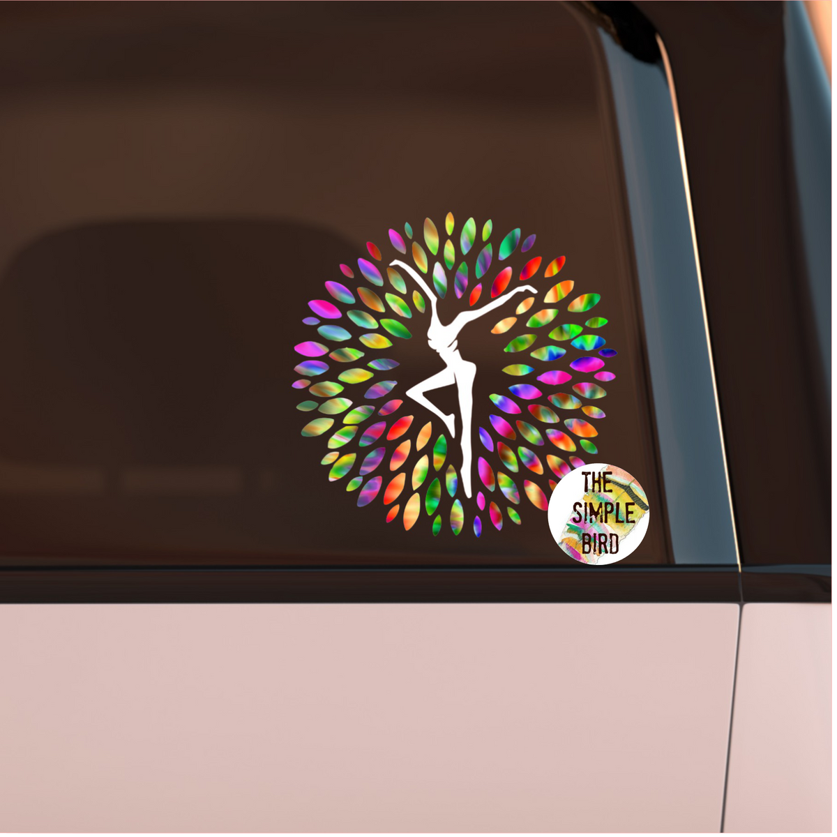 Firedancer Tie Dye Blooming Decal