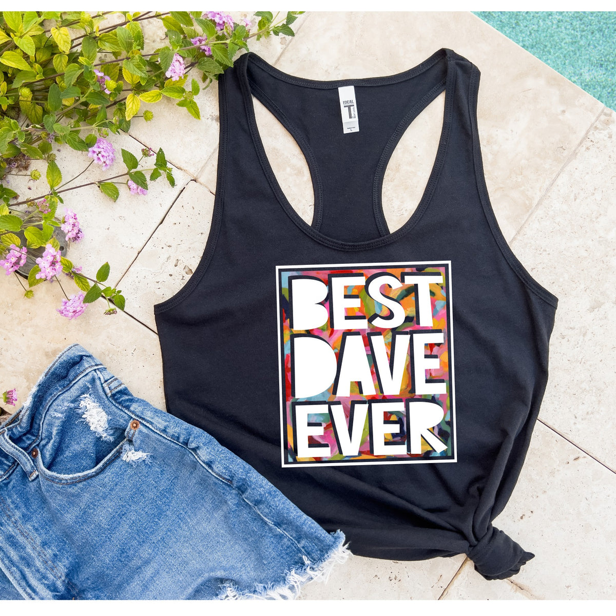 BEST DAVE EVER • Women's Racerback Tank